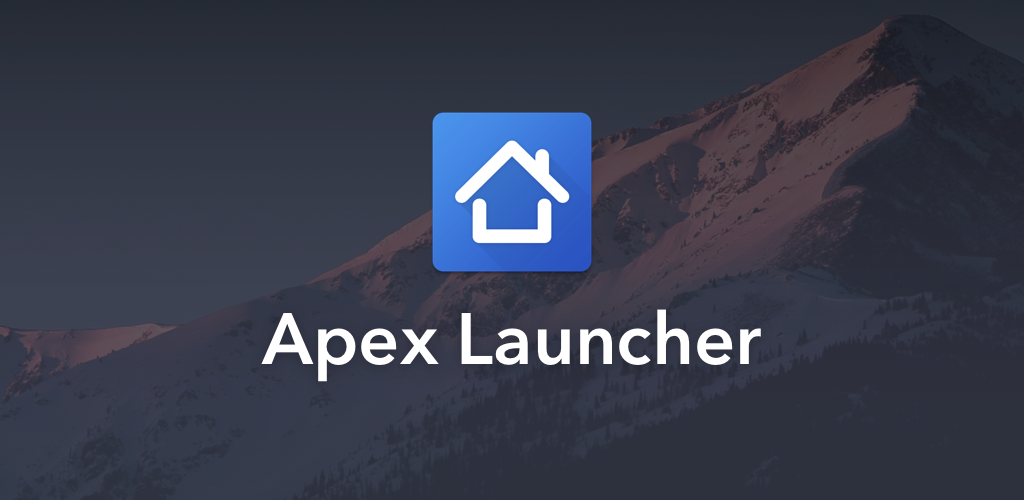 Apex launcher homepage